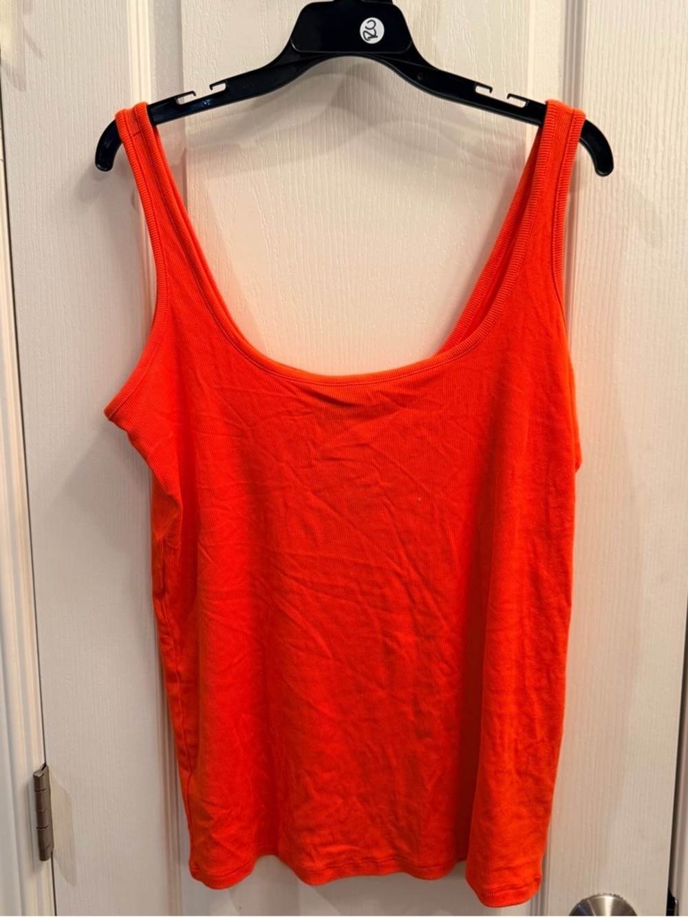 Torrid Bright Orange Women's Scoop Neck Tank Top. Size 2